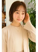 外ハネナチュラルボブ