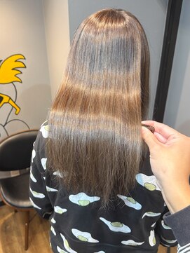 トウキョウマスタード(TOKYO MASTARD) オリーブグレー/レイヤーカット/黒髪/マロンベージュ/入谷