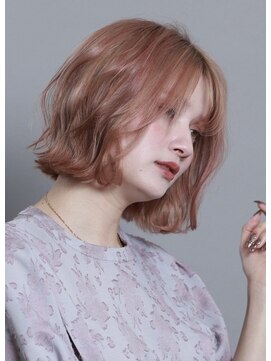 くびれボブ/ウェーブボブ