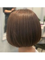 ラグノ(RAGNO)&nbsp;グレージュ×ラウンダーボブ