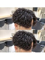 アイトーキョープラスシー 横浜(AI TOKYO+Sea)&nbsp;横浜/高島町/フェザーパーマ/毛流れパーマ/センターパート