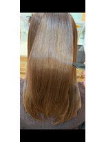 ウェーヴ アズシュガー 浜松佐藤店(wave as sugar)&nbsp;髪質改善サブリミック艶ベージュストレート