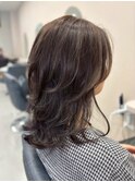 ミディアムレイヤー/ダークカラー/ダークベージュ