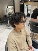サーフカール ウルフパーマ 波巻きスパイラル