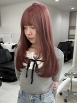 リヴ オオサカ(LIV OSAKA)&nbsp;ピンクベージュ/ミルクティーピンク/レイヤー/レイヤーカット