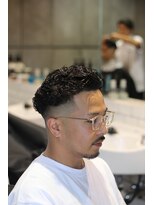 キングスマントーキョー 立川店(KINGSMAN TOKYO) アップバング / ツーブロック / スキンフェード 【立川】