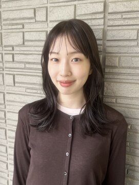 シアアルン 新小岩店(SHEER alun) くすみブラウンとレイヤーカット