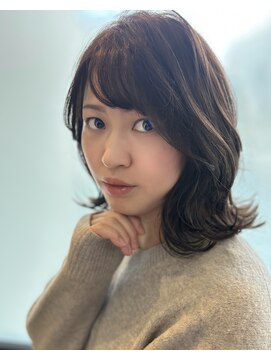 エース 糸島店(ase.) 外はねセミディ