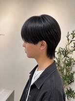 ユニ 江坂(Uni.)&nbsp;シースルーマッシュウルフ　韓国ウルフ　曲がる縮毛矯正