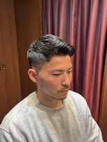 ヘアモードキクチ 日本橋室町店&nbsp;日本橋室町　フェードカット　ビジネスヘア