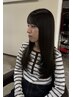 【安田指名限定2回目からはコチラ★】カラーカット　￥13200～