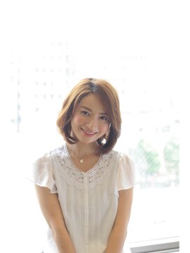 フォルテ 中田店 ~フォルテ中田店~前下がりボブ エアリーヘアー