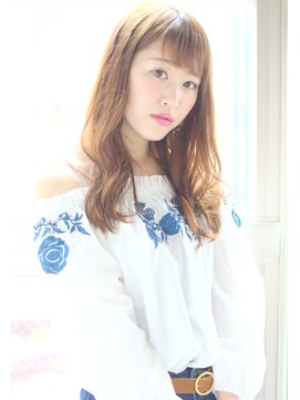 ミュージアム(MUSEUM) ■MUSEUM■ベージュカラーのゆるふわロング☆