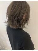 レイヤーボブ×オリーブベージュ_TREAT浦安/浦安/浦安駅/新浦安