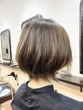 エトネ ヘアーサロン 仙台駅前(eTONe hair salon) 【eTONe】20代30代大人かわいく外はねボブ