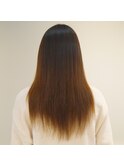髪質改善ストレート