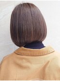 グレージュミニボブ ◎