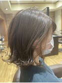 切りっぱなしボブ