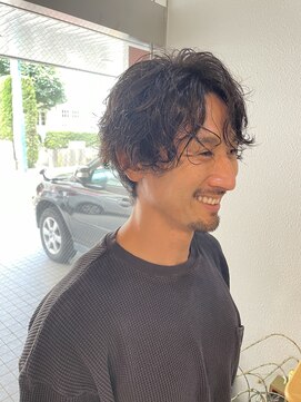 ヘアアンドスペース ベロン(hair&space velon) メンズスパイラルパーマ