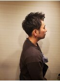 くせ毛パーマ/刈り上げ/清潔感/好感度/ビジネス/2ブロック