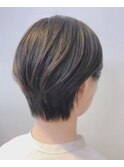 ハンサムショートグレージュ
