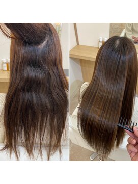 アンジュヘアー(ange hair) 髪質改善縮毛矯正