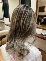 ヘアーロイズ(HAIR Loi's)&nbsp;ハイライト×グレージュ