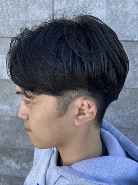 ニアウ 伊勢崎連取店(Niau) メンズマッシュパーマツイストスパイラルパーマ波巻きパーマ