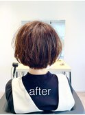 ショートボブ/グラデーションボブ