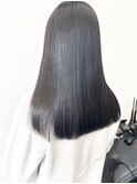 #黒髪#小顔#クラゲヘアー#オリーブグレー#ココアベージュ#美髪