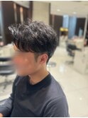 大人パーマ×ニュアンスパーマ