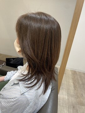 ヘア アトリエ ヴィヴァーチェ(hair atelier Vivace) ひし型レイヤー