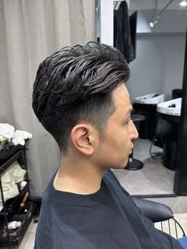 エトラ 渋谷店(etora) 刈り上げショート ソフトフェード グランジパーマ