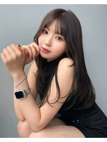 ロンドウル 熊本(Lond ulu) レイヤーカット/小顔に見せるヘア/ネビージュ/黒髪カタログ/美髪