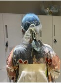 卒業式セット　袴着付け【MOMOKA】