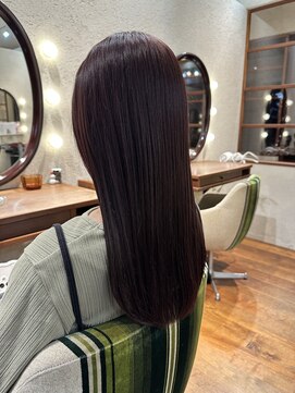 エルサフィロ キタハマ(el zafiro kitahama) 20×30×40代×透明感×髪質改善×ツヤ感×ピンクベージュ