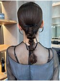 ミニウルフレイヤーカット顔周り前髪韓国ミディアムロング表参道