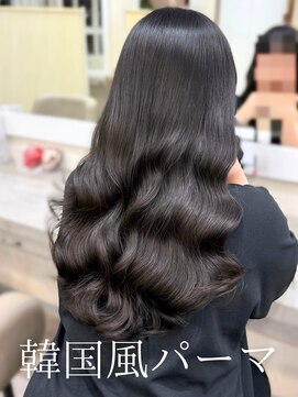 アミー 池袋(Ammy) コテ巻き風パーマ /韓国風パーマ/デジタルパーマ/レイヤーカット