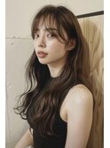 ロング/韓国ヘア/顔周り/似合わせ/【lana hair新宿】
