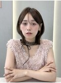 ◯ オリーブグレー/韓国/レイヤーカット/髪質改善/縮毛矯正/札幌