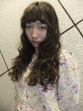 ダブ アオヤマ(DaB AOYAMA) デジタルパーマで作るふわふわロングドライパーマ