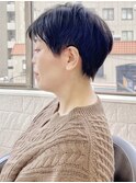 アイロン・ブラシ未使用！ハンドドライのみで完成の大人ショート
