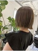 切りっぱなしボブ