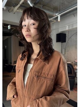 シティ 薬院(SITY.) レイヤーカット パーマ 顔周りカット 薬院今泉