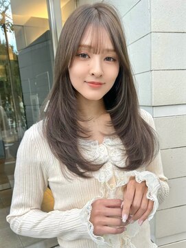 ナナローネス(nana loness) レイヤーカット ロングレイヤー 韓国レイヤー 顔まわりカット