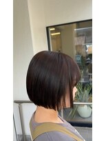 ノーティー(NORTY)&nbsp;＞オリーブカラーミニボブ＜