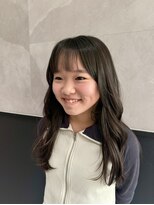 デザイニングヘアードゥ(designing hair Deux)&nbsp;スクールレイヤーカット　【セミロング/スクールカット/小学生】