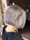 ファヴォリヘアー(favori hair)の写真/《白山駅前》美しいシルエット&カラーで魅せるショートは favori hairにお任せを♪