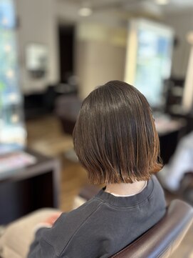 ファム 十日市店(femme) 十日市/小顔カット/外はねボブ