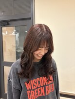 ピシェ ヘア デザイン(Piche hair design)&nbsp;イメチェン/ピンクベージュ/前髪/赤池
